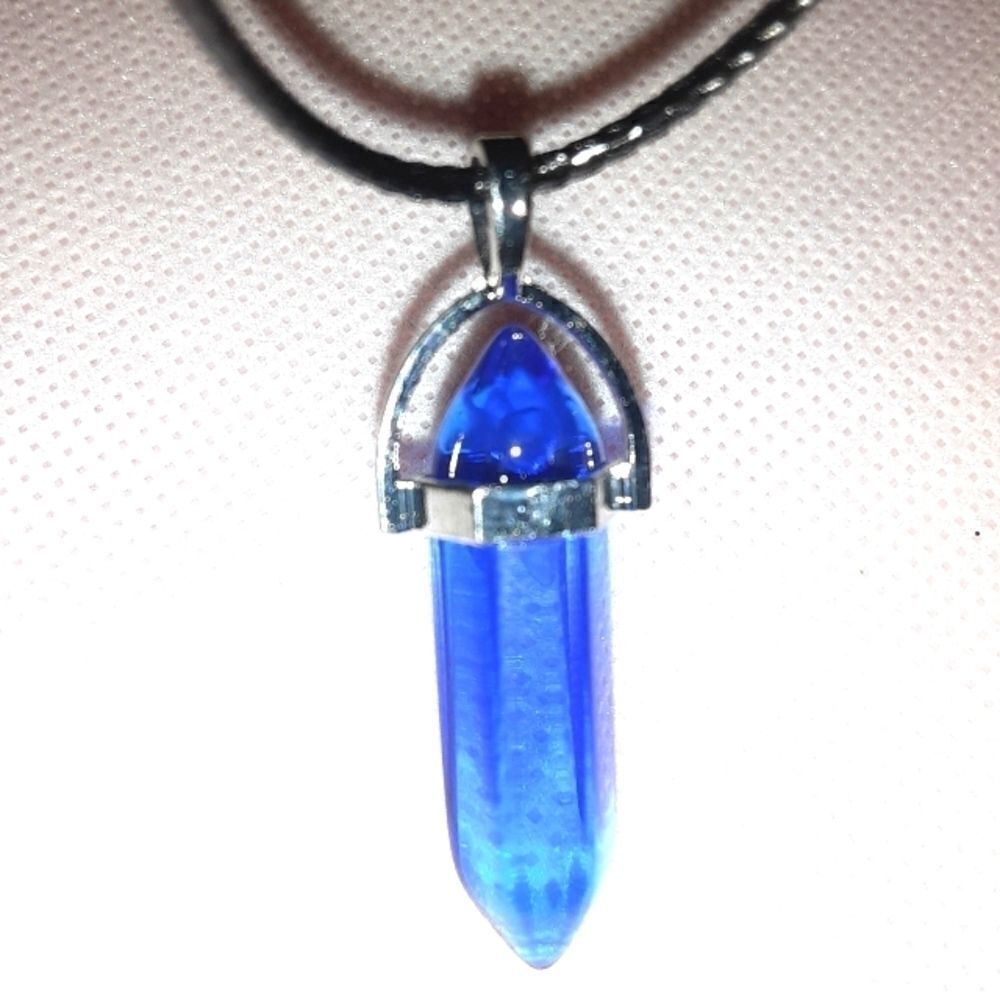 NATURAL energy crystal pendant necklace for male or female